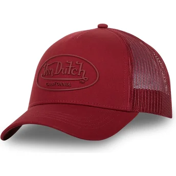 Rote Trucker-Kappe LOG05 von Von Dutch
