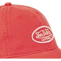 von-dutch-curved-brim-log-fla-orange-adjustable-cap