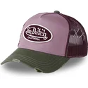 von-dutch-kabu-rosa-und-grune-trucker-mutze