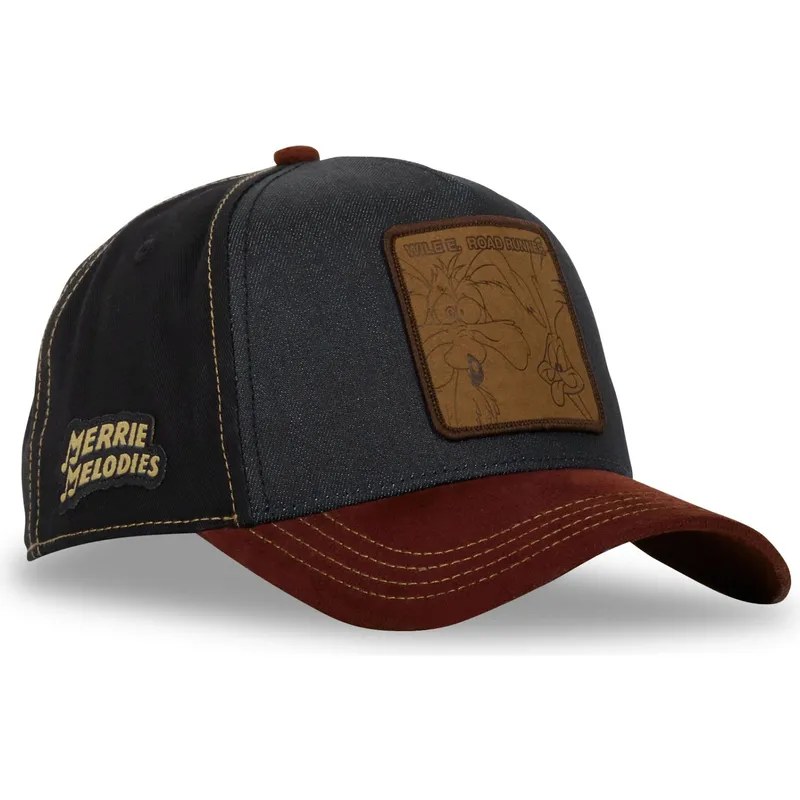 mehrfarbige-gebogene-snapback-kappe-coyote-und-roadrunner-loo10-wrr-looney-tunes-von-capslab