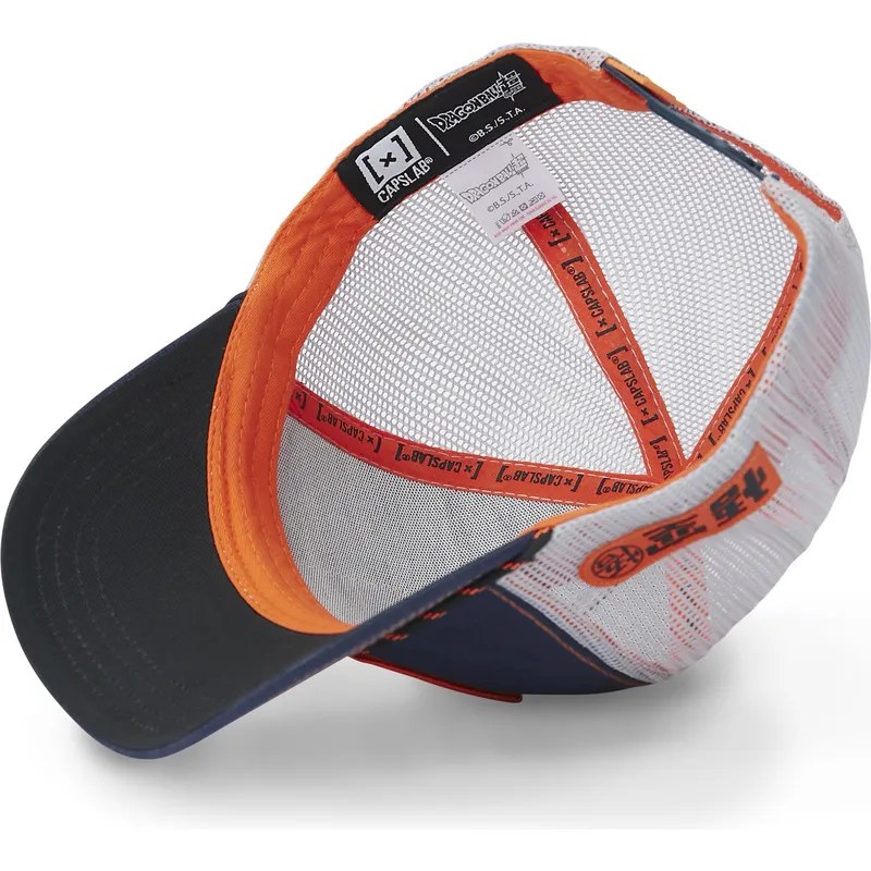 trucker-cap-marineblau-und-weiss-son-goku-dbs5-ult-dragon-ball-von-capslab