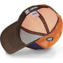capslab-one-piece-nami-op4-marineblaue-und-orangefarbene-trucker-kappe