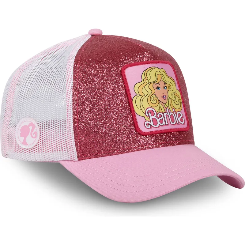 capslab-barbie-ba18-rosa-und-weiss-trucker-cap