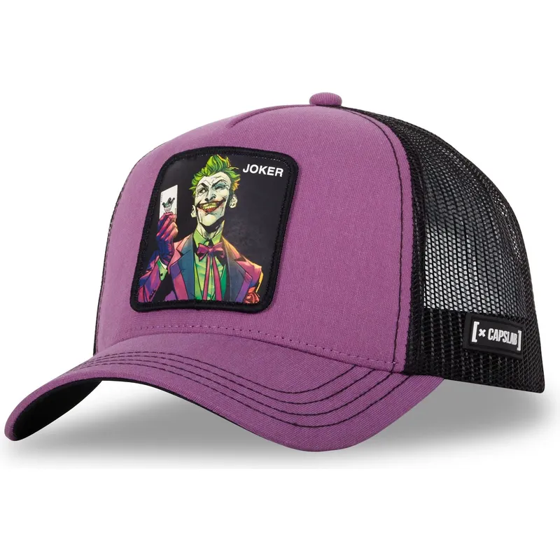 capslab-dc-comics-joker-dc7-clo-lila-und-schwarze-trucker-kappe