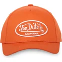 verstellbare-orangefarbene-curve-cap-lof-c11-von-von-dutch