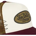 von-dutch-mubu-beige-braun-und-rote-trucker-kappe