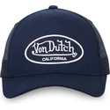 von-dutch-lof-b10-navy-blue-adjustable-trucker-hat