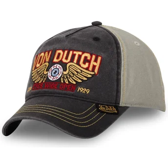von-dutch-eye-cb-verstellbare-graue-gebogene-kappe