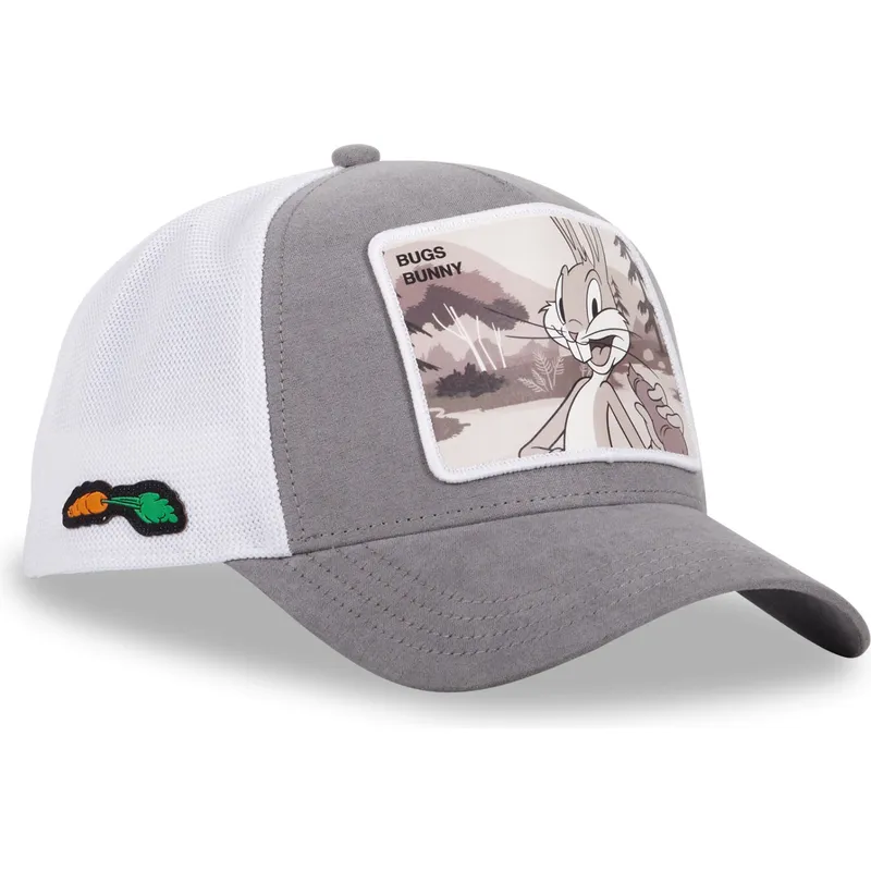 mutzen-gebogen-grau-snapback-bugs-bunny-looney-tunes-von-capslab mutzen-gebogen-grau-snapback-bugs-bunny-looney-tunes-von-capslab