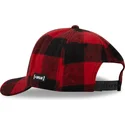 capslab-curved-brim-tom-taj5-tj6-looney-tunes-red-and-black-snapback-cap