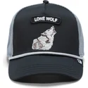 goorin-bros-schwarze-und-graue-trucker-kappe-wolf-gb2-lone-wolf-the-rocker-the-farm