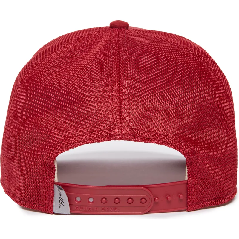 trucker-cap-rot-drache-fury-the-suede-dragon-the-farm-von-goorin-bros