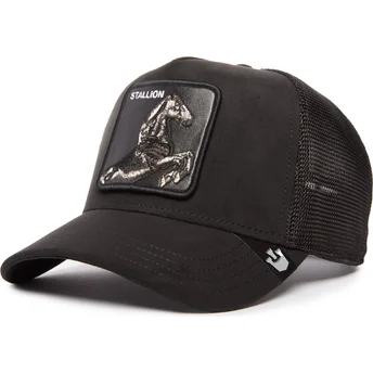 mutzen-gebogen-schwarz-snapback-the-farm-von-goorin-bros