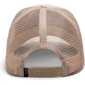 trucker-cap-beige-und-braun-skorpion-deadly-the-deadliest-scorpion-eco-brutalism-the-farm-von-goorin-bros