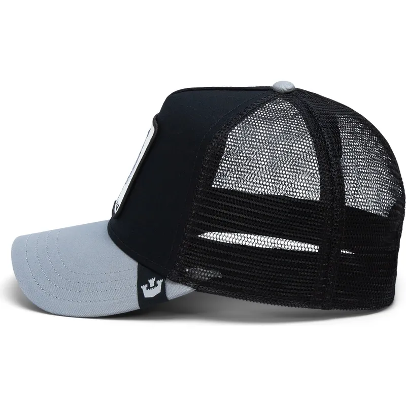 trucker-cap-schwarz-und-grau-tiger-the-savage-tiger-big-cats-the-farm-von-goorin-bros