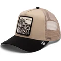 goorin-bros-menace-the-snow-leopard-big-cats-the-farm-beige-and-black-trucker-hat