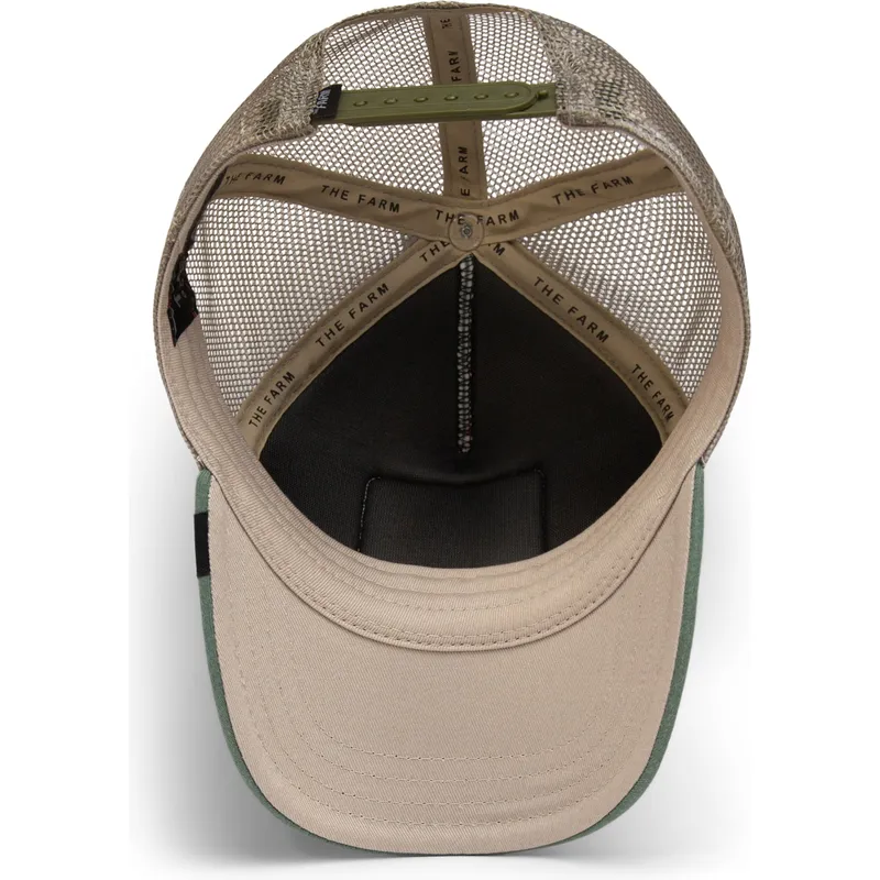 mutzen-gebogen-grun-snapback-fur-kinder-the-farm-von-goorin-bros
