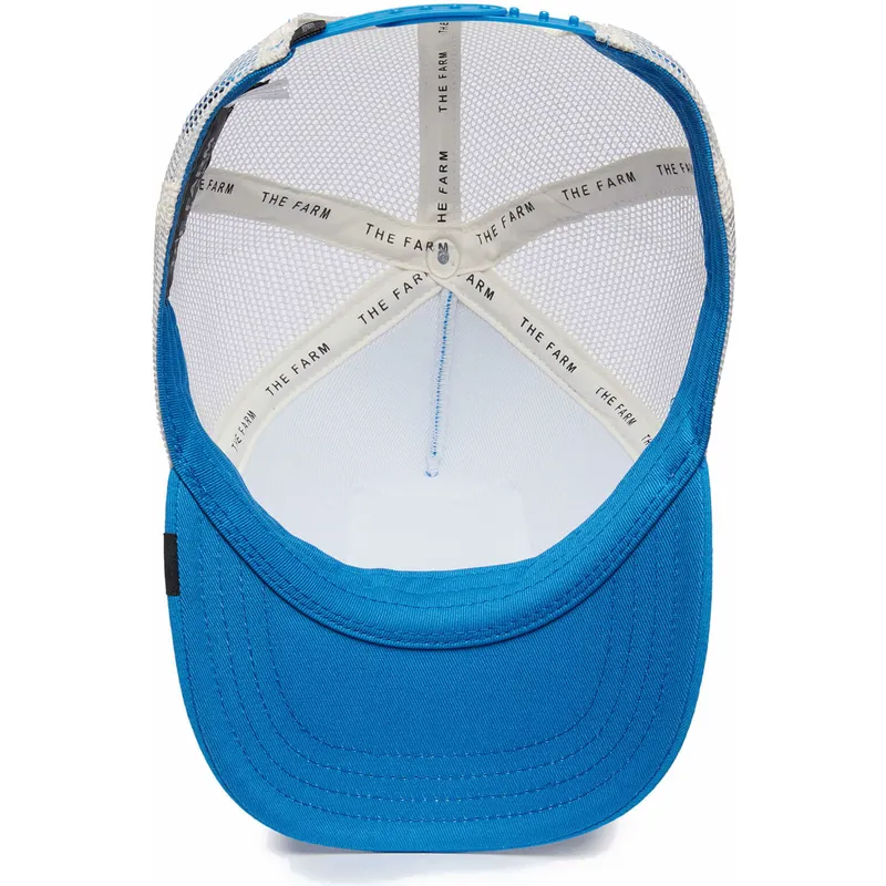 trucker-cap-blau-und-weiss-fur-jungen-tiger-wild-stripes-the-farm-von-goorin-bros