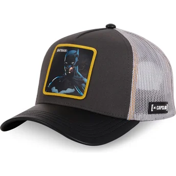 Capslab Batman REV DC Comics schwarze und graue Trucker-Kappe