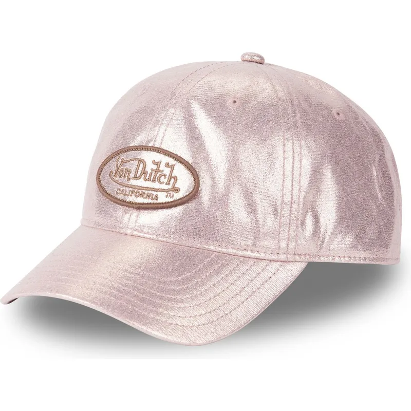 gebogene-verstellbare-rosa-kappe-pin-von-von-dutch