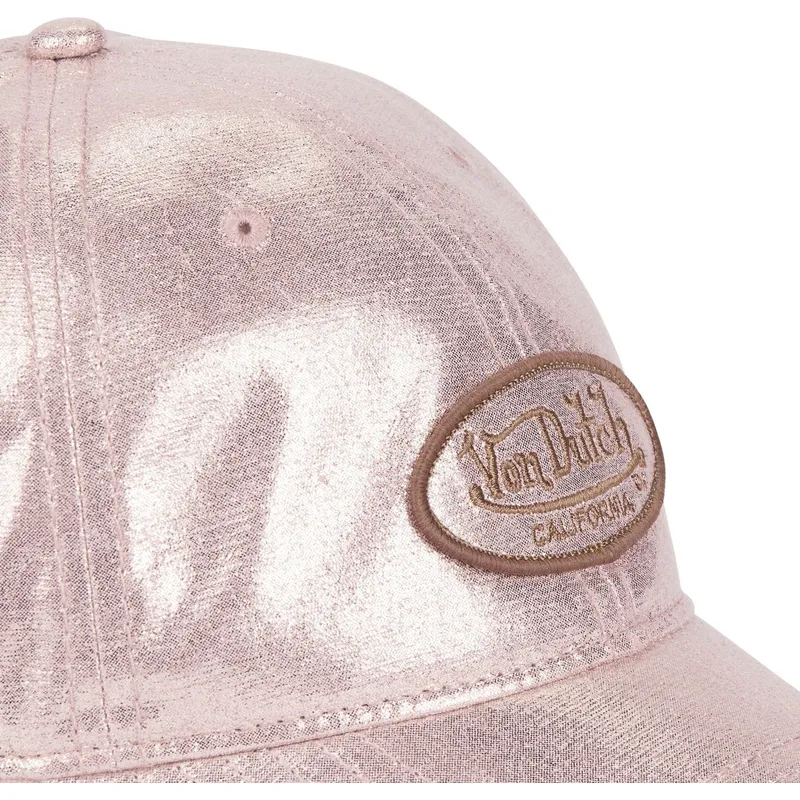 gebogene-verstellbare-rosa-kappe-pin-von-von-dutch