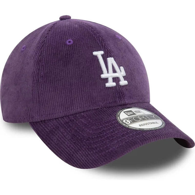 mutzen-gebogen-violett-verstellbares-band-9forty-cord-der-los-angeles-dodgers-mlb-von-new-era mutzen-gebogen-violett-verstellbares-band-9forty-cord-der-los-angeles-dodgers-mlb-von-new-era