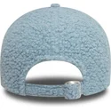 verstellbare-hellblaue-damen-cap-mit-gebogenem-schirm-9forty-borg-der-new-york-yankees-mlb-von-new-era