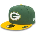 grun-gelbe-passgenaue-59fifty-flat-cap-pin-pack-der-green-bay-packers-nfl-von-new-era