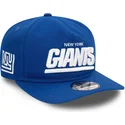 new-era-9fifty-a-frame-coaches-snapback-kappe-mit-gebogenem-schirm-in-blau-der-new-york-giants-nfl