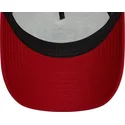 weiss-schwarz-rote-9forty-e-frame-core-trucker-cap-der-associazione-sportiva-roma-serie-a-von-new-era