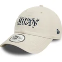 mutzen-gebogen-beige-verstellbares-band-9twenty-scribble-der-ac-milan-serie-a-von-new-era