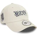 mutzen-gebogen-beige-verstellbares-band-9twenty-scribble-der-ac-milan-serie-a-von-new-era