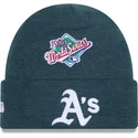 gorro-verde-world-series-balaclava-der-oakland-athletics-mlb-von-new-era