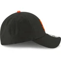 schwarze-gebogene-verstellbare-kinderkappe-9forty-the-league-der-san-francisco-giants-mlb-von-new-era