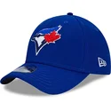blaue-gebogene-verstellbare-kappe-fur-kinder-9forty-the-league-der-toronto-blue-jays-mlb-von-new-era