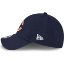 marineblaue-gebogene-verstellbare-kappe-fur-kinder-9forty-the-league-chicago-bears-nfl-von-new-era
