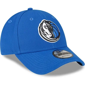 Verstellbare blaue 9FORTY The League Kappe der Dallas Mavericks NBA von New Era