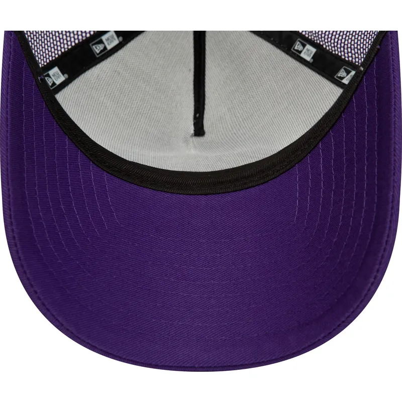 weisse-und-violette-trucker-kappe-a-frame-team-colour-der-los-angeles-lakers-nba-von-new-era