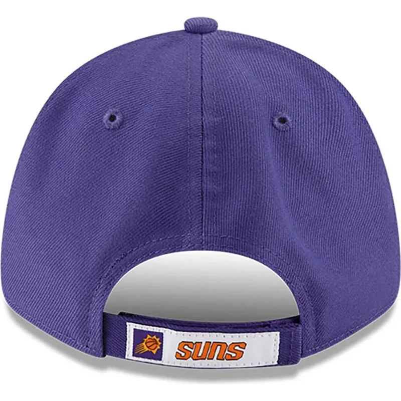 violette-verstellbare-curved-cap-9forty-the-league-der-phoenix-suns-nba-von-new-era