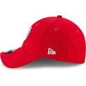 rote-verstellbare-curved-cap-9forty-the-league-der-washington-nationals-mlb-von-new-era