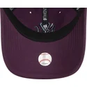 mutzen-gebogen-violett-verstellbares-band-9twenty-league-essential-der-new-york-yankees-mlb-von-new-era