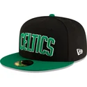schwarze-und-grune-anliegende-flat-cap-59fifty-statement-der-boston-celtics-nba-von-new-era