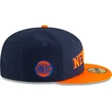 new-era-flat-brim-59fifty-statement-new-york-knicks-nba-navy-blue-and-orange-fitted-cap