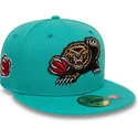 new-era-flat-brim-59fifty-classic-memphis-grizzlies-nba-green-fitted-cap