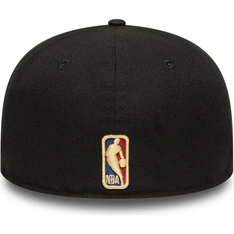 schwarze-enganliegende-59fifty-classic-flatcap-der-sacramento-kings-nba-von-new-era