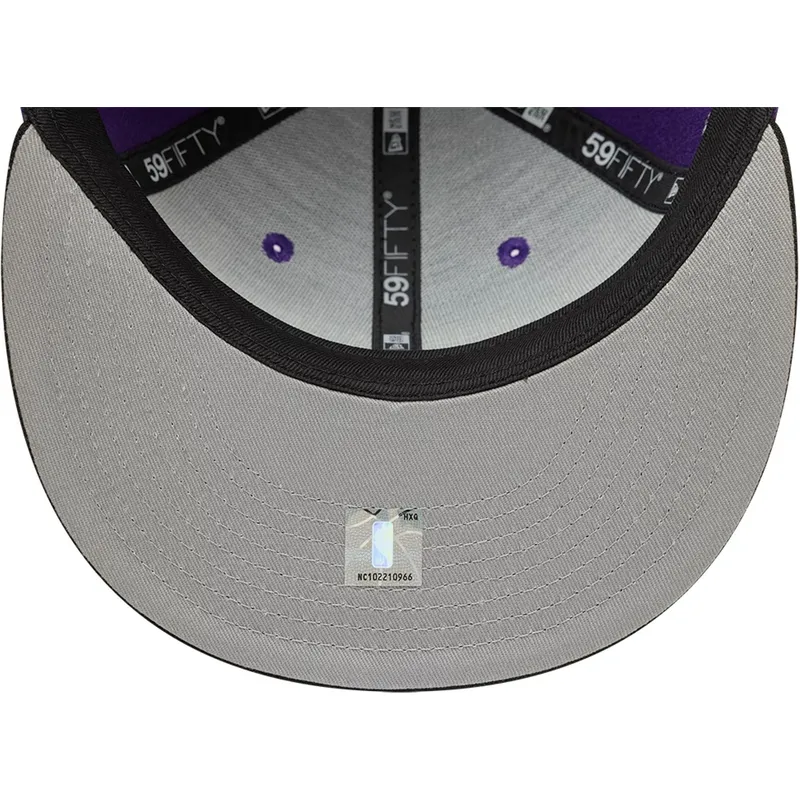 flache-violett-schwarze-anliegende-59fifty-classic-kappe-von-sacramento-kings-nba-von-new-era