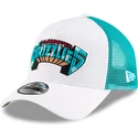 weisse-und-grune-a-frame-classic-trucker-kappe-der-memphis-grizzlies-nba-von-new-era