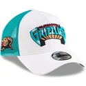weisse-und-grune-a-frame-classic-trucker-kappe-der-memphis-grizzlies-nba-von-new-era