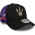 new-era-a-frame-classic-toronto-raptors-nba-black-and-purple-trucker-hat