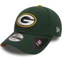 grune-verstellbare-curved-cap-9forty-the-league-der-green-bay-packers-nfl-von-new-era